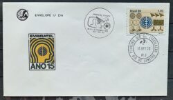 Envelope PVT 000 1980 Embratel Telefone Comunicacao CBC e CPD RJ