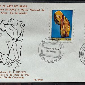 Envelope PVT 008 FIL 1980 Museus de Arte CBC e CPD RJ