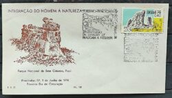 Envelope PVT 185 FIL 1974 Integracao do Homem Natureza Piaui CBC SP