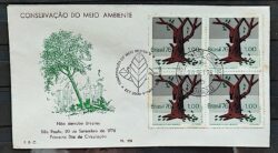 Envelope PVT 258 FIL 1976 Conservacao do Meio Ambiente CBC e CPD SP