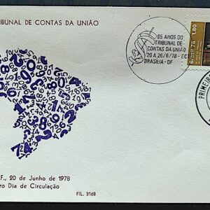 Envelope PVT 316B FIL 1978 Tribunal de Contas da Uniao CBC e CPD Brasilia