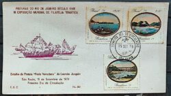 Envelope PVT 357 FIL 1979 Pinturas do Rio de Janeiro Arte Navio Lapa CPD SP