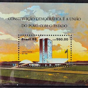 B 77 Bloco Promulgacao da Constituicao Congresso Nacional Brasilia 1988 CLM 5