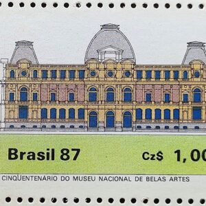 C 1542 Selo Museu de Belas Artes Arquitetura 1987