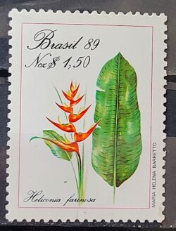 C 1633 Selo Preservacao da Flora Meio Ambiente 1989