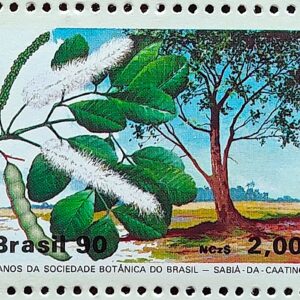 C 1665 Selo 40 Anos da Sociedade Botanica Sabia da Caatinga 1990