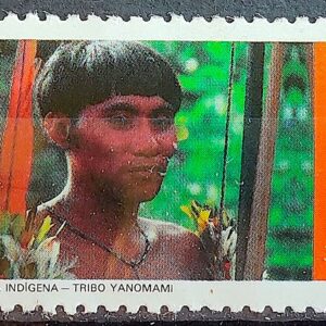 C 1735 Selo Cultura Indigena Indio Yanomami 1991