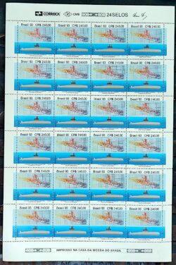 C 1877 Selo Submarino Tamoio Navio Militar 1993 Folha