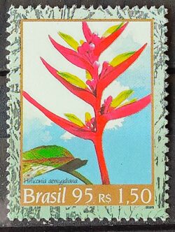 C 1957 Selo Paisagista Roberto Burle Marx Flor 1995