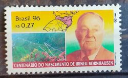 C 1987 Selo Centenario Irineu Bornhausen Santa Catarina 1996