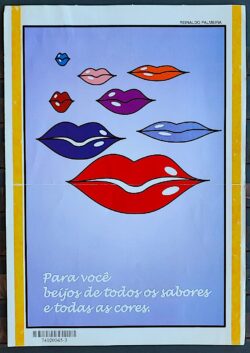 Cod 0118 AEROGRAMA NAMORADO BEIJO Boca 2002