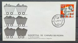 Envelope FDC 193 1980 Industria do Carvao de Pedra Energia CPD ES