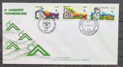 Envelope FDC 218 1981 Jamboree Panamericano Escotismo CBC e CPD RS 01