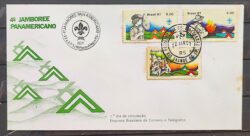 Envelope FDC 218 1981 Jamboree Panamericano Escotismo CBC e CPD RS 02