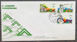 Envelope FDC 218 1981 Jamboree Panamericano Escotismo CPD SP