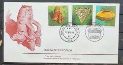 Envelope FDC 220 1981 Museus da Ciencia CBC e CPD RJ 01