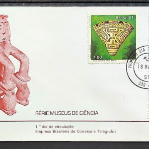 Envelope FDC 220 1981 Museus da Ciencia CPD SP 02