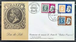 Envelope FDC 227 1981 Cabeca Pequena Dom Pedro Monarquia CBC e CPD SP 04