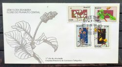 Envelope FDC 231 1981 Flores do Planalto Central CPD MG