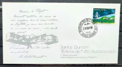 Envelope FDC 235 1981 Santos Dumont Aviao CPD PR