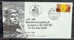 Envelope FDC 236 1981 Dia do Livro Caramuru Rita Durao CBC e CPD PR 02