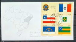 Envelope FDC 238 1981 Estados Brasileiros Alagoas Bahia Pernambuco Sergipe CPD SP 02