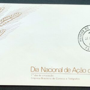 Envelope FDC 239 1981 Dia Acao de Gracas Religiao CPD PR