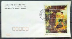 Envelope PVT 000 1981 Felix Emile Taunay Cacador e a Onca CPD SP