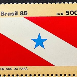 C 1497 Selo Bandeira Estados do Brasil Para 1985