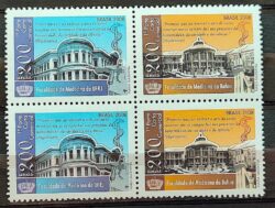 C 2727 Selo 200 Anos Faculdade de Medicina do Rio de Janeiro e da Bahia 2008 Quadra Serie Completa