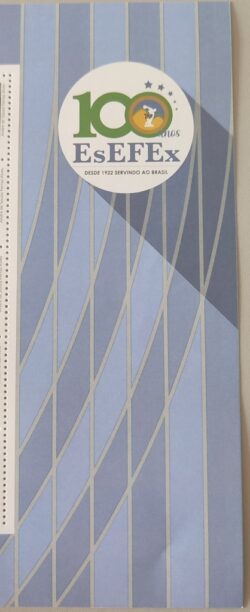 Vinheta do Selo Escola de Educacao Fisica do Exercito Militar Atletismo EsEFEx 2022