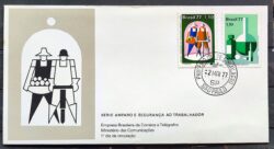 Envelope FDC 118 1977 Amparo e Seguranca Saude CPD SP 02