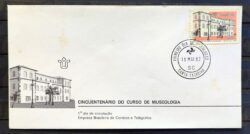 Envelope FDC 252 1982 Curso de Museologia Museu CPD SC