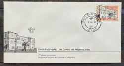Envelope FDC 252 1982 Curso de Museologia Museu CPD SP 01