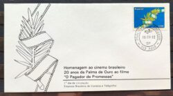 Envelope FDC 256 1982 Cinema Filme O Pagador de Promessas CPD SP 01