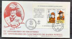 Envelope FDC 261 1982 Escotismo Baden Powell CBC e CPD SP 01