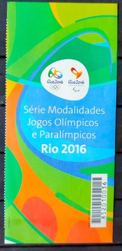 Vinheta do Selo Jogos Olimpicos e Paralimpicos 2016 1a Folha 2015