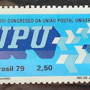 C 1105 Selo Congresso da UPU Uniao Postal Universal Servico Postal 1979