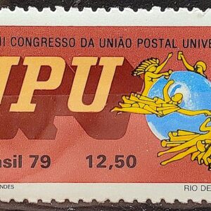 C 1109 Selo Congresso da UPU Uniao Postal Universal Servico Postal 1979