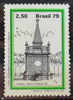 C 1113 Selo Chafariz Piramide Rio 1979