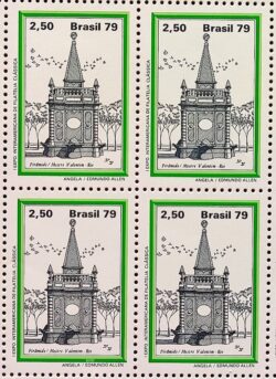 C 1113 Selo Chafariz Piramide Rio 1979 Quadra