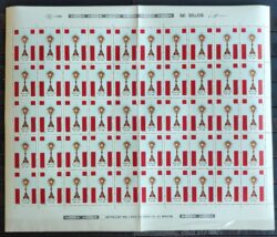 C 1354 Selo Cinquentenario Congresso Eucaristico Religiao 1983 Folha