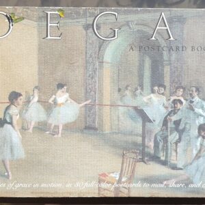 Cartao Postal Edgar Degas Arte Pintura 30 CPs 1989 Muito Raro