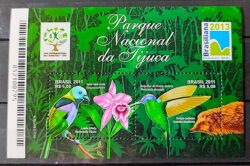 B 163 Bloco Parque Nacional da Tijuca Beija Flor Fauna Flora 2011