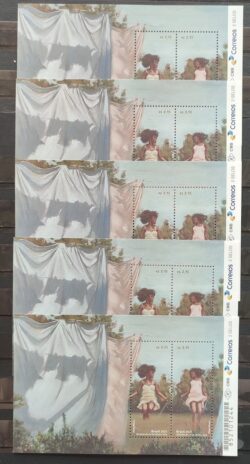 B 222 Bloco 150 Anos da Lei do Ventre Livre Mulher 2021 5 Unidades