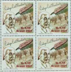 C 2407 Selo Clovis Bevilaqua Jornalismo Direito 2001 Quadra