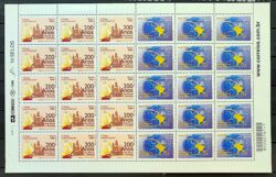 C 2723 Selo Abertura dos Portos as Nacoes Amigas Navio Mapa 2008 Folha