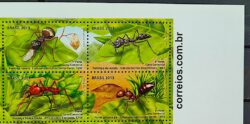 C 3280 Selo Formiga Inseto 2013 Setenant Vinheta Site