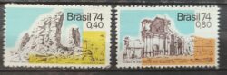 C 846 Selo Turismo Sao Miguel das Missoes e Sete Cidades 1974 Serie Completa