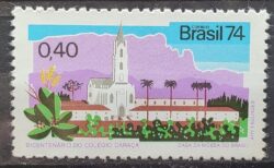 C 849 Selo Bicentenario Colegio Caraca Educacao Igreja Religiao 1974 CMC 1